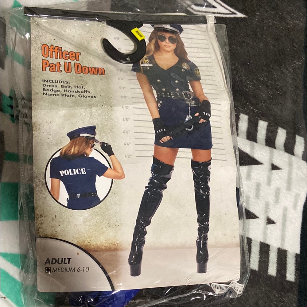 Officer Pat U Down Costume